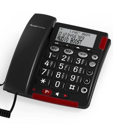 Amplicomms BigTel 48 Plus - Big Button Phone for Elderly with Caller Display - Loud Phones for Hard of Hearing - Big Number Telephone