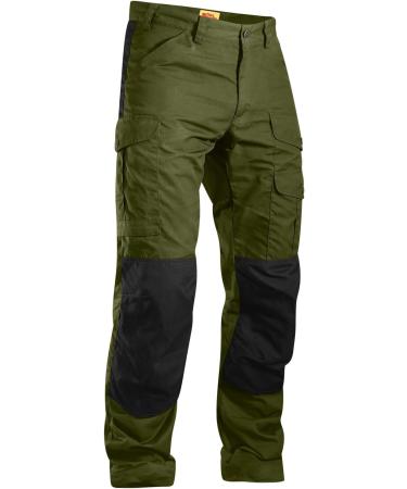 Fj llr ven Barents Pro Trouser 50 Green (Dark Olive) - Durable Outdoor Pants for Men | International Shipping Available - Buy Online on GoSupps.com