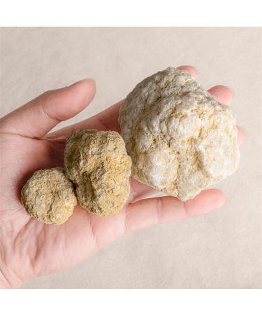 Erba 500g AChat Irregular Geoden-Axhat Crystals - White Crystal Cavity for Stone Craft Ornaments - Unique Complete Hollow Samples for DIY Projects - Buy Online on GoSupps.com