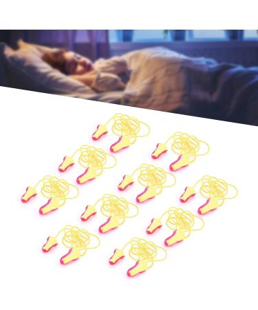 10 Pairs 32dB Noise Reduction PU Foam Earplugs with Cable - Ideal for Sleeping and Hearing Protection - Buy Online on GoSupps.com