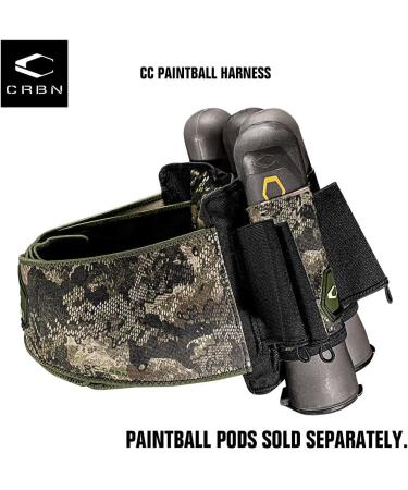 Carbon Paintball CC Pod Harness Pack - 4+7 - Camo - Large/X-Large - Buy Online on GoSupps.com