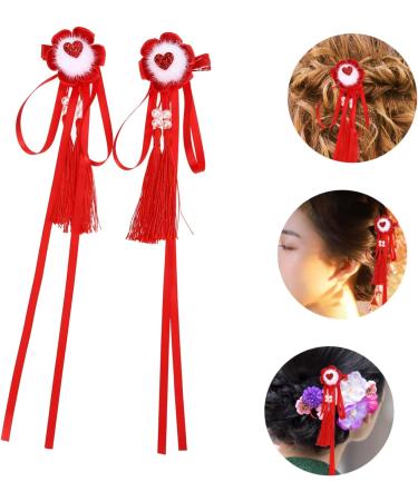 HAPINARY 2 Pairs Hair Accessories Hair Clip Hair Barrettes Hair Pin Hair Accessory for Girls Womens Barrettes for Hair Barrettes for Girls Tassel Hairpin Tassel Barrette China - Buy Online on GoSupps.com