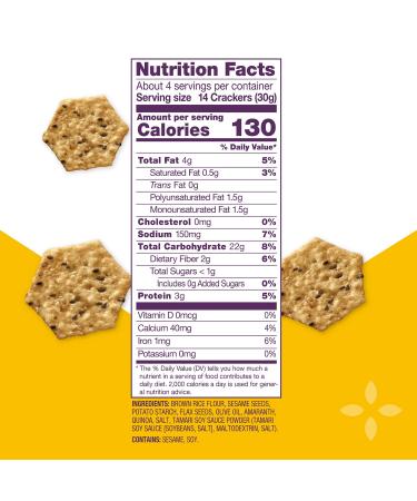 Crunchmaster Multi-Seed Gluten-Free Original Crackers, 4oz (Pack of 12) - Buy Online on GoSupps.com