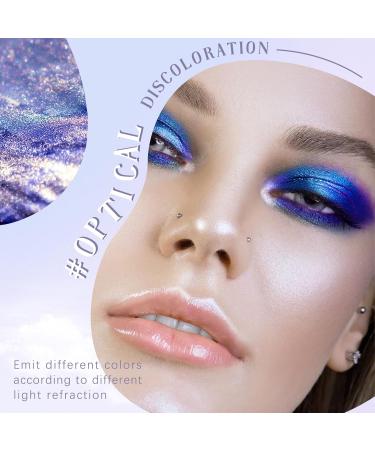 HOSAILY Chameleon Eyeshadow Set - 5 Colors Metallic Liquid Glitter Long Lasting Multi-Chrome Eye Makeup Holographic Shimmer 0.2 oz - Buy Online on GoSupps.com