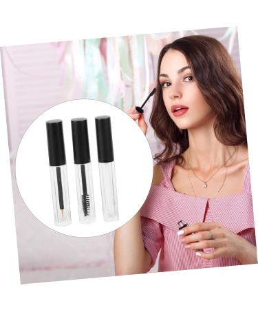 SOESFOUFU 6pcs Eyeliner Eyelash Bottle Lash Mascara Lip Gloss Tubes Transparent Mascara Clear Lipgloss Plastic - Buy Online on GoSupps.com
