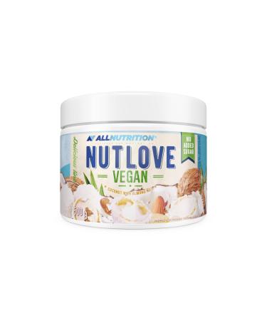 ALLNUTRITION NUTLOVE Vegan Coconut with Almond Nut - Crunchy Spread - No Added Sugar - Almonds and Coconut - Low Calorie Treats - Healthy Snack - 500 g