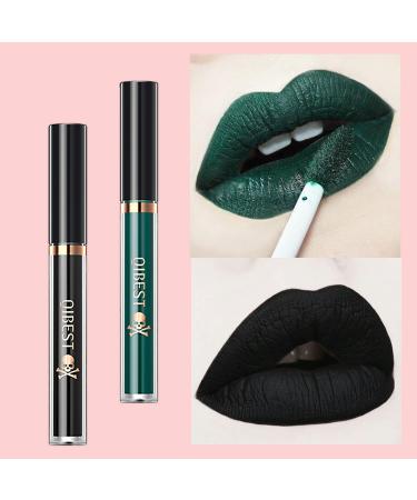 12pcs Matte Liquid Lipstick with Lip Plumper Makeup Sets - Halloween Cosplay Lip Gloss Set - Buy Online on GoSupps.com