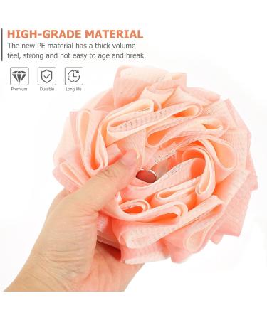 3pcs Bath Flower Loofah Set - Adult & Kids Shower Sponges | Portable Bath Balls for Men & Women | Cleaning Supplies for Relaxing Baths - Buy Online on GoSupps.com