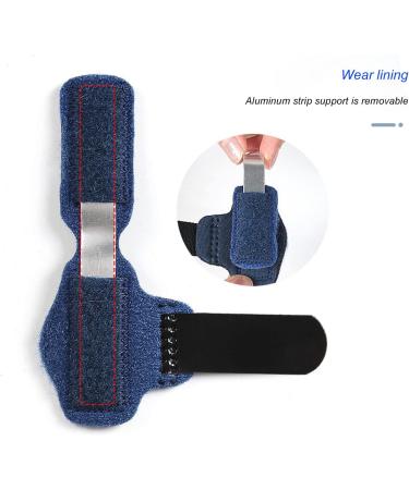 Toe Stabilizer Support Splint for Broken Toes | Foot Sprain & Dislocation Relief | Arthritis Joint Immobilization (Right - Buy Online on GoSupps.com