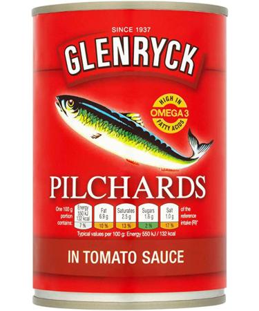 MASGlenryck Pilchards in Tomato Sauce 400g-Fd