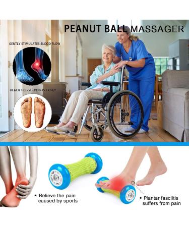 Jiahao Massage Scooter & Foot Massager for Pain Relief | Plantar Fasciitis Heel Relaxation & More - Buy Online on GoSupps.com