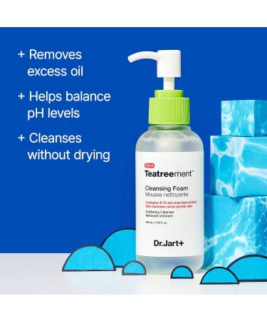 Buy Dr.Jart+ Teatreement Cleansing Foam for Oily Skin | Korean Face Wash | 4.06 fl oz - International Shipping Available - Buy Online on GoSupps.com