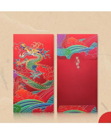CAPART Chinese New Year Red Envelops 2024 Bulk Chinese Hongbao Long Feng (08 Large 12) 08 LF Large 12 - Buy Online on GoSupps.com