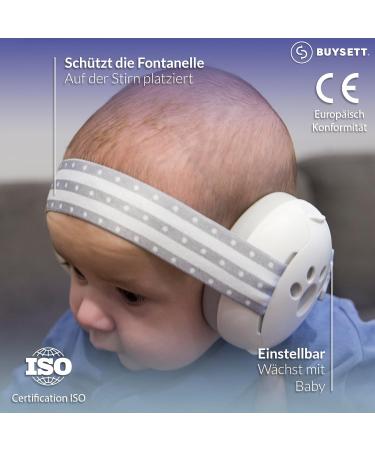 Buyett I Adjustable Baby Hearing Protection | Comfortable Noise Protection Headphones for Newborns | Ear Safety for Children | Ideal for Everyday Use - Buy Online on GoSupps.com