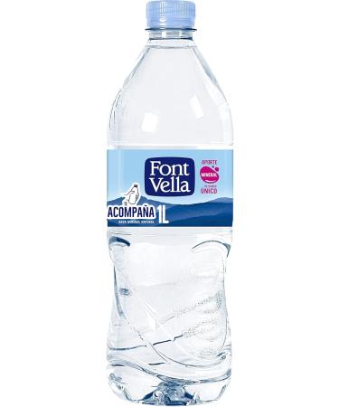 Font Vella Pack of 6 bottles of natural mineral water 1000 ml - Buy Online on GoSupps.com