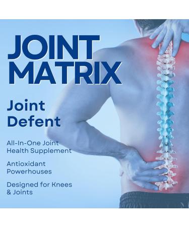 Joint Matrix PRO - Flexibility and Balance for Over Ages Chondroitin Sulfate antioxidants Supplement Muscle & Cartilage Health w/MSM Advanced Joint Support - 1 Bottle - Buy Online on GoSupps.com