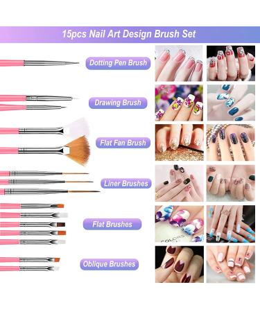 Complete Nail Kit with Electric Drill, UV LED Lamp, 54W Dryer, Manicure Pen, False Tips, Files - Perfect Starter Set for Acrylic Art Supplies - Buy Online on GoSupps.com