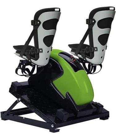 Portable Exercise Bike Rehabilitation Mini Under Desk Elliptical Electric Hand Foot Pedal Trainer Elderly Bicycle Exerciser Suitable for Home Bed Wheelchair Fitness Ellipse Leg Exerciser
