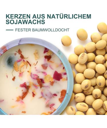 Edimens Fragrance Candles Gift Set - 4 Aromatherapy Soy Wax Candles for Women | Perfect for Mother's Day Christmas Birthdays Valentine's Day | Travel-Friendly 4.4oz Vanilla Lavender Gardenia Rose - Buy Online on GoSupps.com