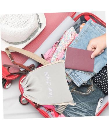Didiseaon Hairdryer Storage Bag 4pcs Hair Dryer Storage Bag Travel Hair Dryer Cloth Storage Bags Hair Dryer Organizers Drawstring - Buy Online on GoSupps.com