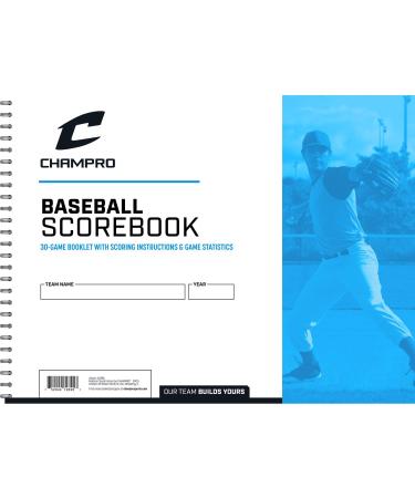CHAMPRO Baseball/Softball Scorebook White