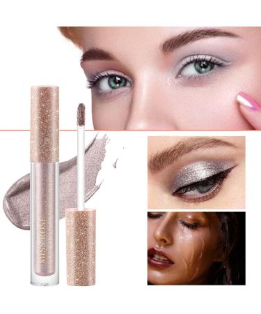 Bold & Shimmery Mllkcao Lazy Pearlescent Liquid Eyeliner Shadow - Glitter Eyeshadow for Cross-Border Makeup - Buy Online on GoSupps.com