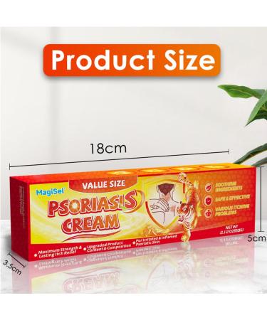  MagiSel Anti-itch ointment skin cream soothing skin cream for itching and psoriasis natural care formula cares for and soothes the skin suitable for skincare - Buy Online on GoSupps.com