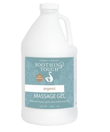 Soothing Touch Organic Massage Gel, Unscented, 64 Ounce Unscented 64 Ounce - Buy Online on GoSupps.com