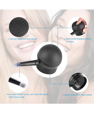 Hair Building Fibers Spray Pump Applicator Nozzle for Thicker Hair - Men & Women Hair Loss Concealer Tool - Fits 0.97 Oz Bottles - Buy Online on GoSupps.com