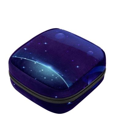 Cosmic Planet Galaxy Women Binding Storage Pocket Portable Periods for Women Teenager Girls Menstrual Cup Pocket Sight Doctor Hiller Color 9
