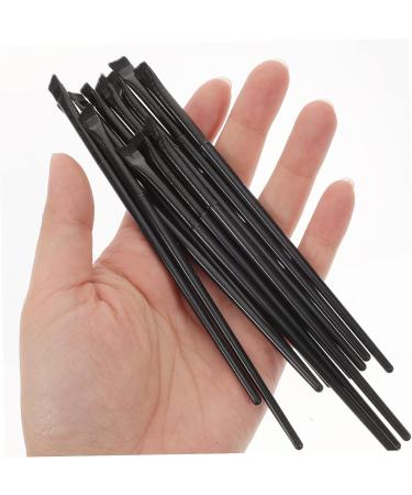 FOMIYES 12pcs Eyeliner Brush Eye Shadow Brush Beauty Kit Brow Brush Angled Eyeshadow Brush Girl Tool Bevel 14.5x0.7x0.5cm Black - Buy Online on GoSupps.com