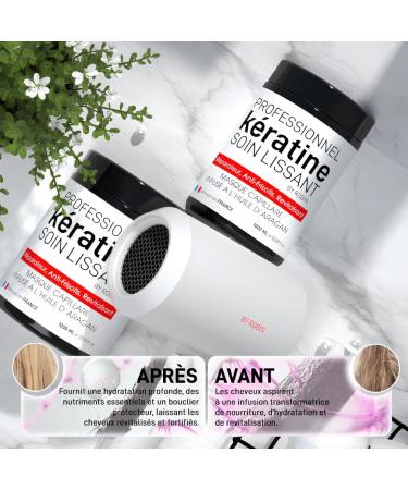 ROBIN - Professional Hair Bo-tox with Keratin Hyaluronic Acid Smoothing Hair Treatment - Buy Online on GoSupps.com