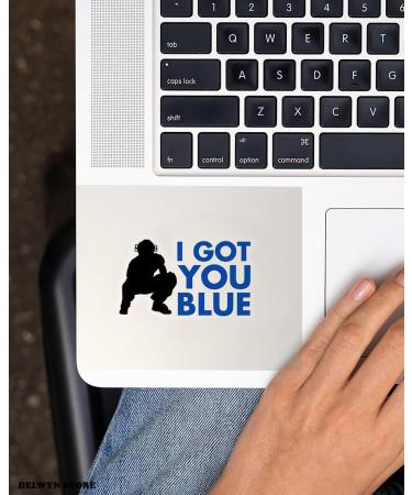 saiki I Got You Blue Sticker for Baseball Softball Catcher's Mask  Helmet 3'' x 2'' - Buy Online on GoSupps.com