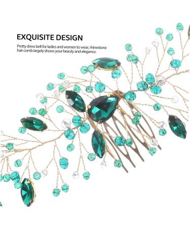 DOITOOL Hair Accessory for Women Rhinestone Hair Accessories Decorative Hair Combs Formal Hair Accessories for Women Bridal Hair Accessories Tiara Modeling Metal Bride Hairpin - Buy Online on GoSupps.com