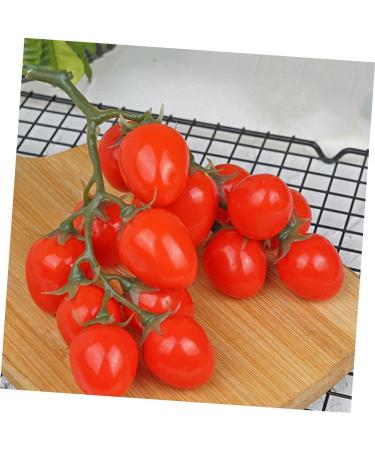 Zerodeko Simulated Small Tomatoes Models Artificial Fruits Fruit Photo Prop Party Decor Home Fruit Ornament Home Supplies Simulation Fruit Fake Fruit Foam Red Cherry Early Teaching Aids Red 4.00X2.00X2.00CM - Buy Online on GoSupps.com