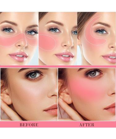 Ho Blush Stick Cream Blush Makeup Wand - Long-Wearing Natural-Looking Cheeks Tint - Bright Peach Blusher Stick - Daily Wear 3D Wonder Stick 05 Pink Red - Buy Online on GoSupps.com