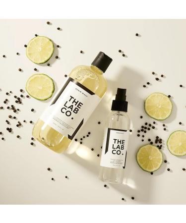 The Lab Co. Denim Care Kit - Non-Bio Laundry Detergent 300ml & Fabric Freshener Mist Spray 150ml - Bergamot Orange & Black Pepper - Buy Online on GoSupps.com