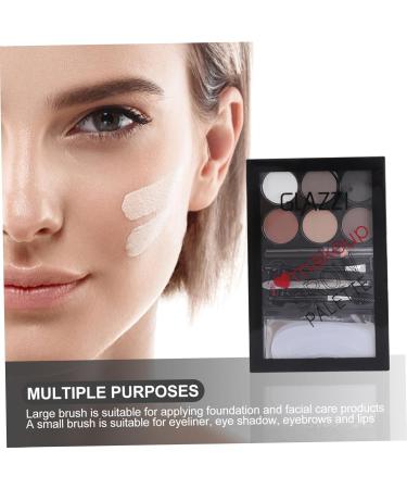 Didiseaon 1 Set Eyebrow Powder Set Eyebrow Brush Multifunctional Cosmetic Accessory Makeup Brush Lasting 1 count (Pack of 1) As Shown - Buy Online on GoSupps.com