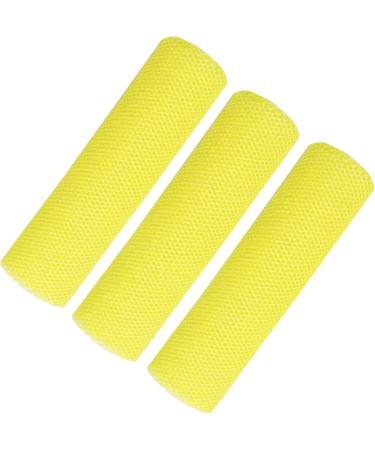 African Bath Sponge African Mesh Cloth Shower Net Scrubber Washcloth - Elastic Bath Sponges Dead Skin Removal for Women & Men Daily Use Yellow - Buy Online on GoSupps.com