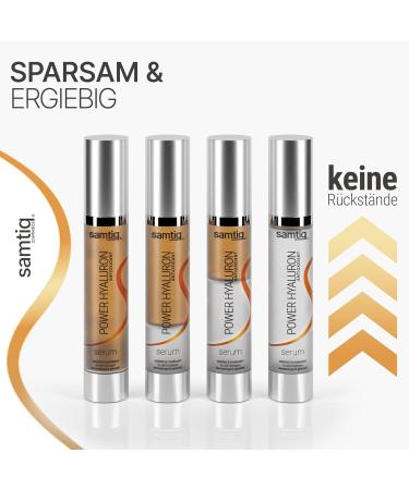 Samtiq Power Hyaluron Serum - Highly Concentrated Hyaluronic Gel with Green Tea Extract | 50ml | Ideal for Microneedling & High Dosage Hydration - Buy Online on GoSupps.com
