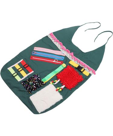 Jauarta Sensory Blanket Apron Anxiety Relieving Elderly Alzheimer Activities Apron for Memory Loss Dementia - Buy Online on GoSupps.com