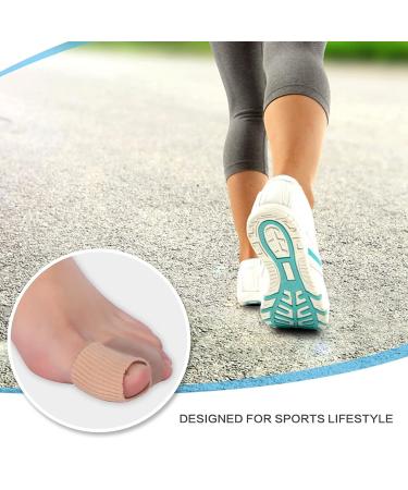 PLPLAAOBO Toe Straightener & Protector Sleeve with Big Toe Gel Spacers - for Bunion Hallux Valgus Correction - Unisex - Day and Night Use - Buy Online on GoSupps.com
