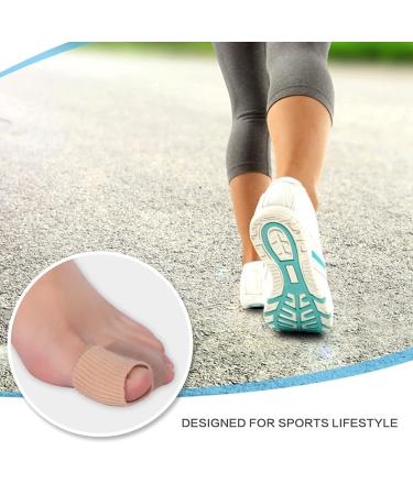 Qiilu Toe Separators - Bunion Corrector & Toe Sleeves for Women | Foot Rubber Separator for Bunion Relief & Toe Alignment - Toe Protector for Foot Care - Buy Online on GoSupps.com