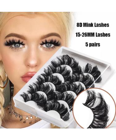 Explosive Style Fake Eyelashes - Thick & Fluffy 8D Curly Multi-Layered G03 | International Shipping - Buy Online on GoSupps.com