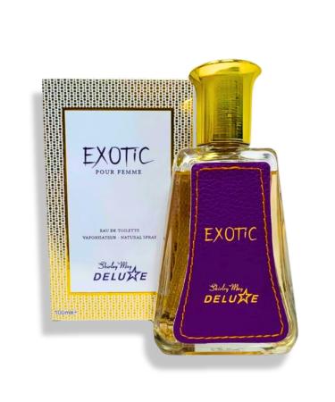 Exotic Pour Femme Eau de Toilette 3.4 Fl. Oz. Amber Woody fragrance for women.