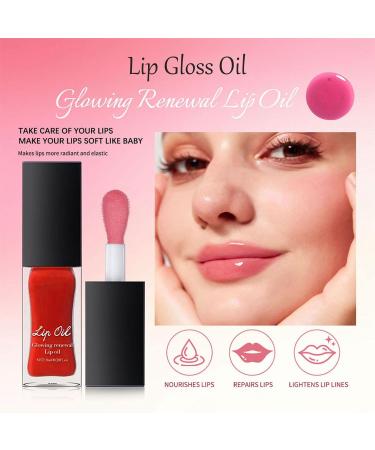Hydrating Lip Gloss Oil | Nourishing Jelly Lip Gloss for Cracked Lips | Premium Lip Care Products - Buy Online on GoSupps.com