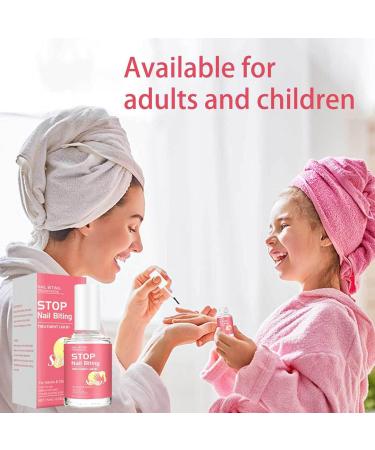  Povanjer No Bite Nail Polish Stop Thumb Sucking No Bite Nail Polish Anti Bite Nail Polish Finger Sucking Prevention Stop Biting Nails for - Buy Online on GoSupps.com