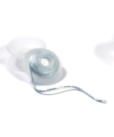 The Beadsmith No-Tangle Thread Bobbins - Set of 8 (1 7/8 Inches) White - Ideal for Kumihimo and Cord Management - Buy Online on GoSupps.com