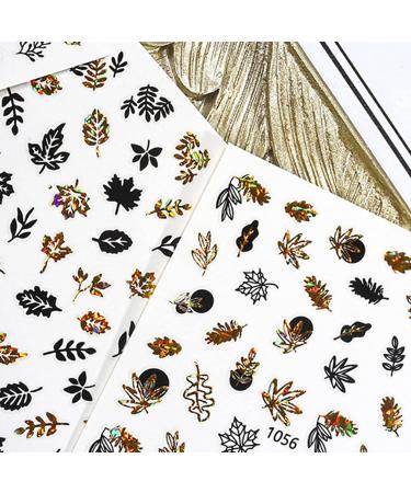 Buy TSBB 9pcs Summer 3D Nail Stickers - Beach Leaf Series for DIY Crafts & Decorations - International Shipping Available - Buy Online on GoSupps.com