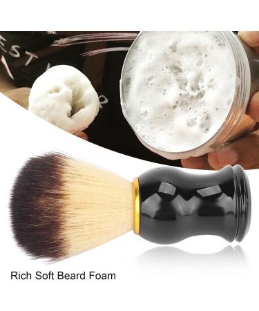 Premium Beard Brush for Men | Soft Nylon Hair Razor Brush & Salon Hair Cleaning Tool for Perfect Beard Care & Styling - Buy Online on GoSupps.com